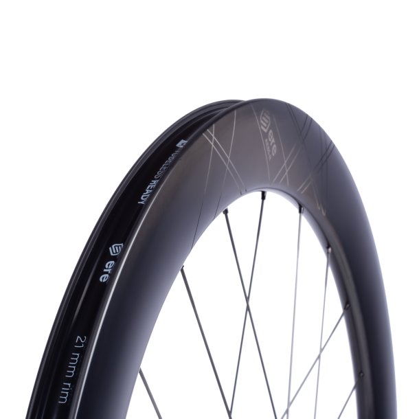 ERE GENUS II AE 65-R CARBON DISC WHEELSET SHIMANO HG11 BLACK/BLACK
