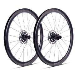 ERE GENUS II CL 45 CARBON DISC WHEELSET SHIMANO HG11 BLACK/BLACK