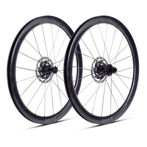 ERE GENUS II CL 45-R CARBON DISC WHEELSET SHIMANO HG11 BLACK/BLACK