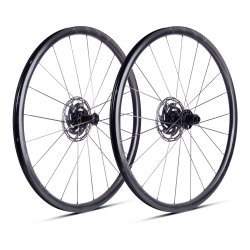 ERE GENUS II SL 30-R CARBON DISC WHEELSET SRAM XDR BLACK/BLACK