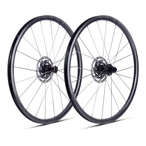 ERE GENUS II SL 30-R CARBON DISC WHEELSET SHIMANO HG11 BLACK/BLACK