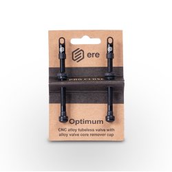 ERE PROCLOSE OPTIMUM TUBELESS VALVES 80MM, BLACK