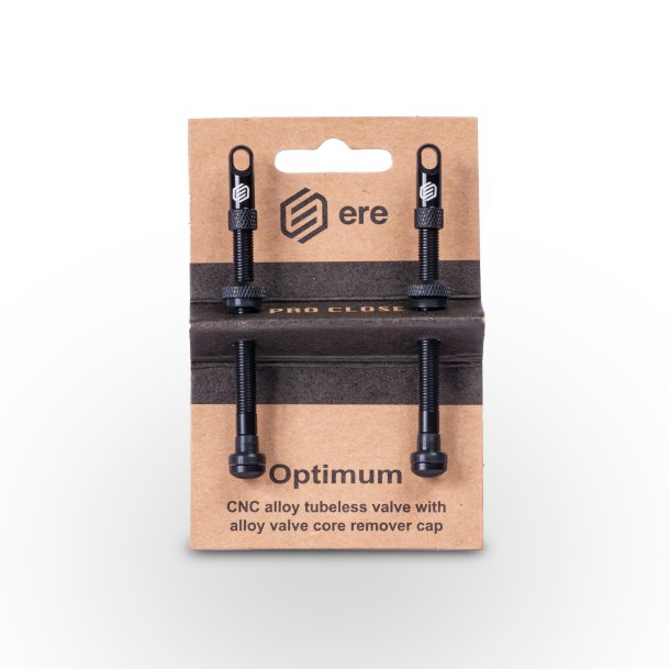 ERE PROCLOSE OPTIMUM TUBELESS VALVES 80MM, BLACK