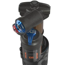 FOX 2024, FLOAT X2, F-S, K, 2pos-Adj, FOX, SRV, 230, 62.5, CX003, RM, Rezi BX001, Orange, Neutral Logo,