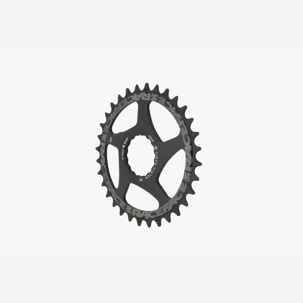 RACEFACE CHAINRING,CINCH,DM,32T,BLK,10-12S