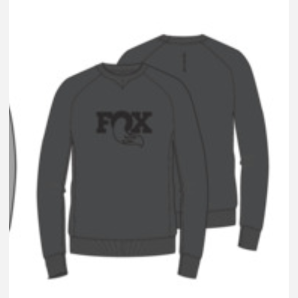 FOX Allday Crew Neck Sweater, heather charcoal, XL