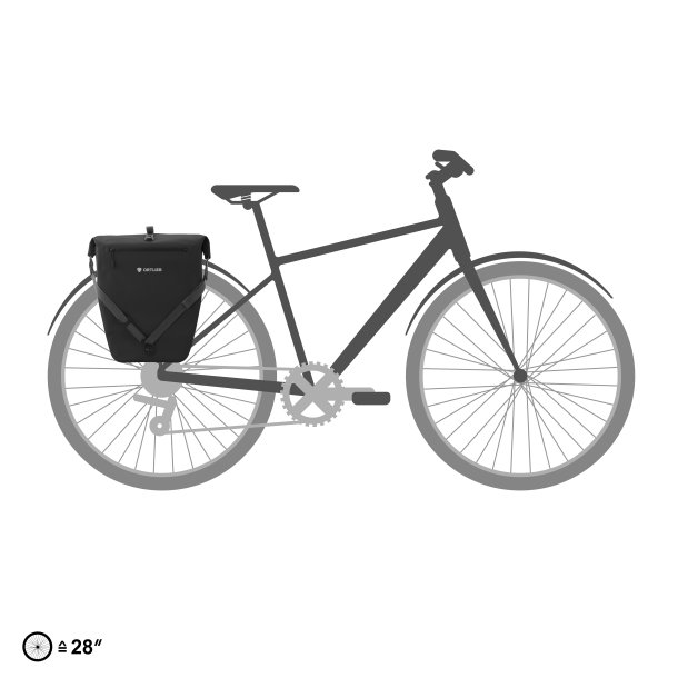 ORTLIEB Back-Roller Zip-Pocket TIDURA QL2.2, 20L, black