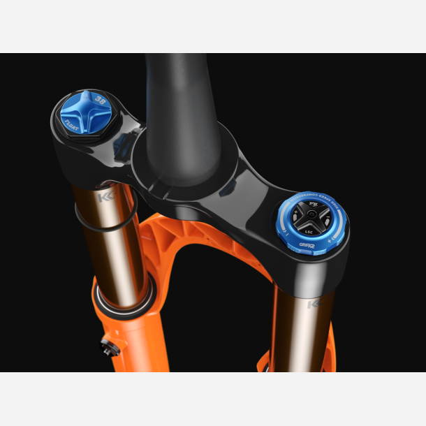 FOX 2026_25, 38, K, FLOAT, 29in, F-S, 170, Grip X2, HSC, LSC, HSR, LSR, Shiny Blk, Kashima/Grey Logo