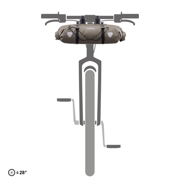 ORTLIEB Handlebar-Pack  dark sand 15 L