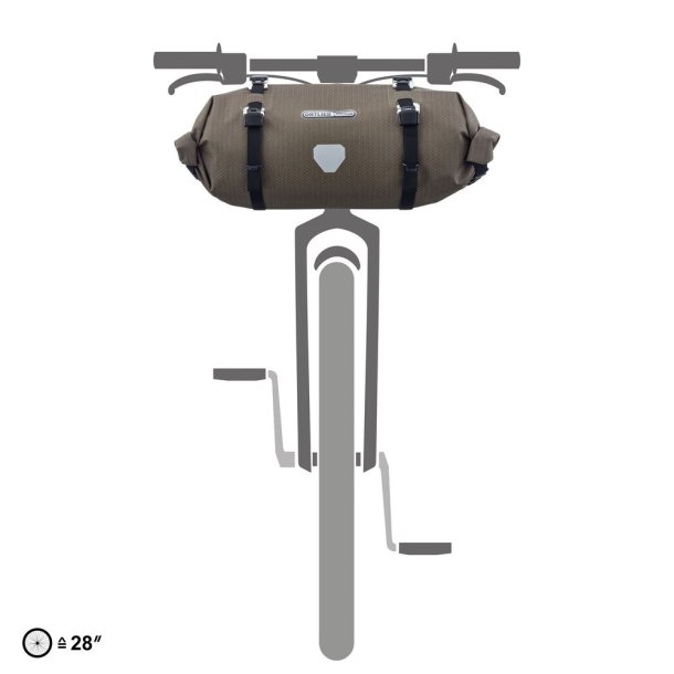 ORTLIEB Handlebar-Pack Flex, 9L, dark sand