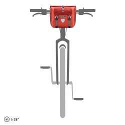 ORTLIEB Handlebar-Pack Plus salsa - dark chili 11 L