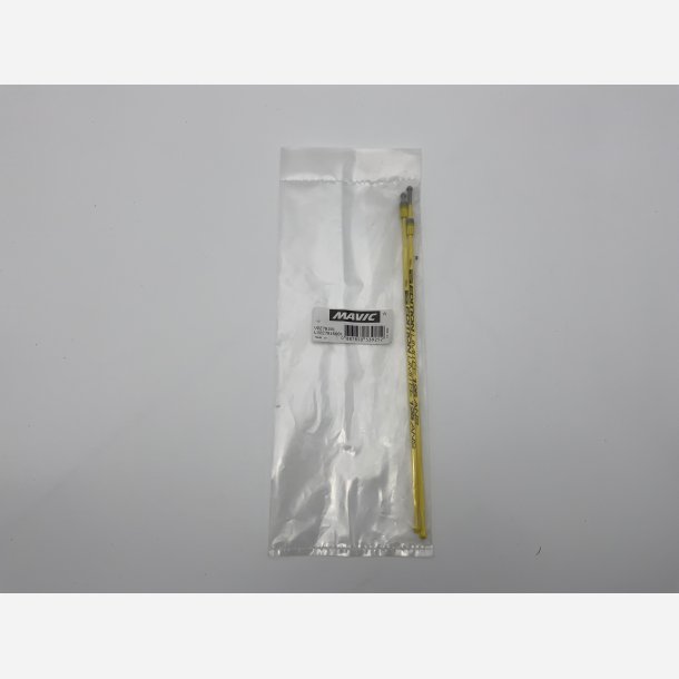MAVIC D Spoke Ksyrium 125th Yellow Kit. FRT/DS
