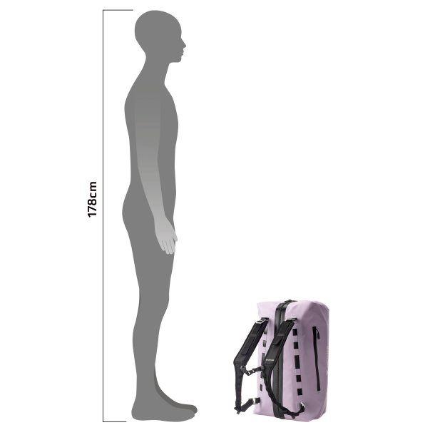 ORTLIEB Duffle Zip TIDURA, 40L, lavender