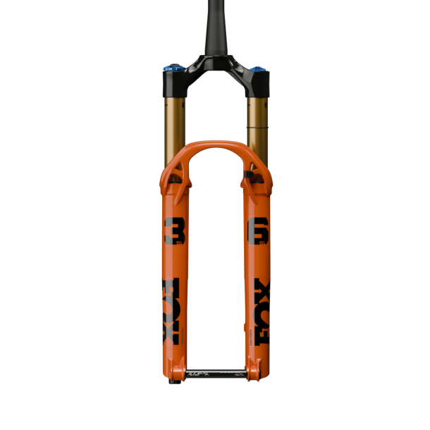 FOX 2026, 36, K, FLOAT SL, 29in, F-S, 140, Grip X, HSC, LSC, LSR, Shiny Orange, Neutral/Clear Logo, 