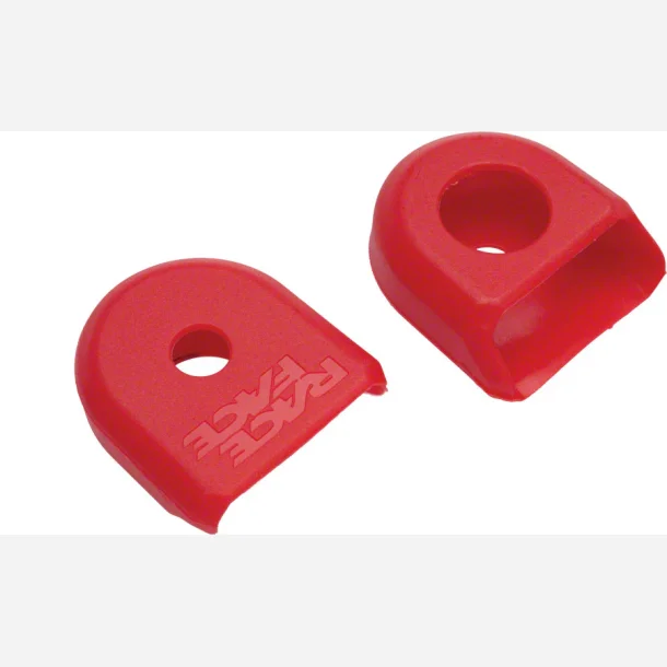 RACEFACE Crank Boot Alu 2Pack Red