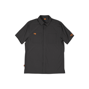 FOX Shop Shirt, M, black-orange