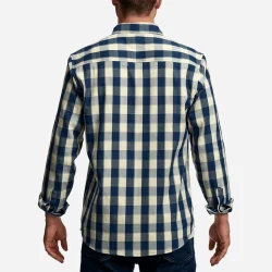 FOX Heavyday Flannel LS, S, bluetan