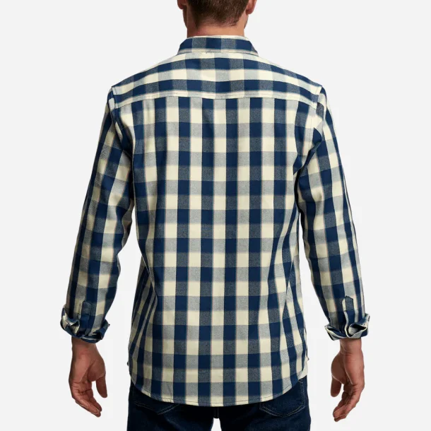 FOX Heavyday Flannel LS, S, bluetan
