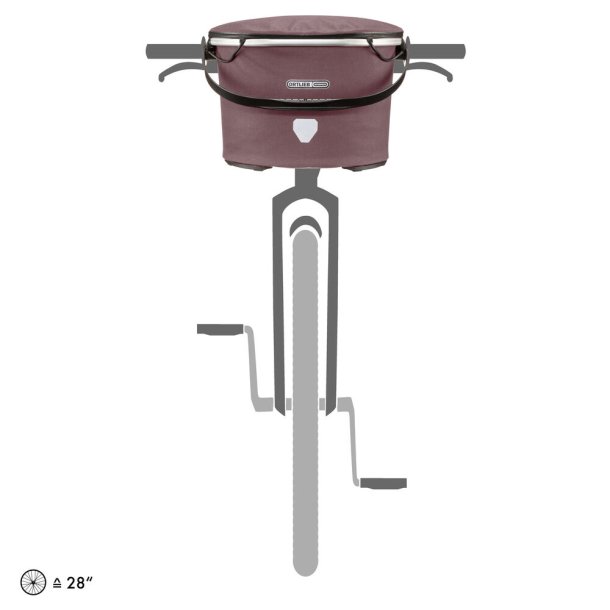 ORTLIEB Up-town Urban ash rose