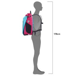 ORTLIEB Vario Cyber, QL2.1, 20L, cyber blue - cyber pink