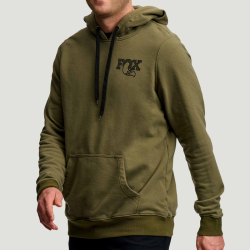 FOX Pullover Hoody, green, L