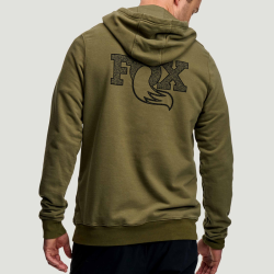 FOX Pullover Hoody, green, L
