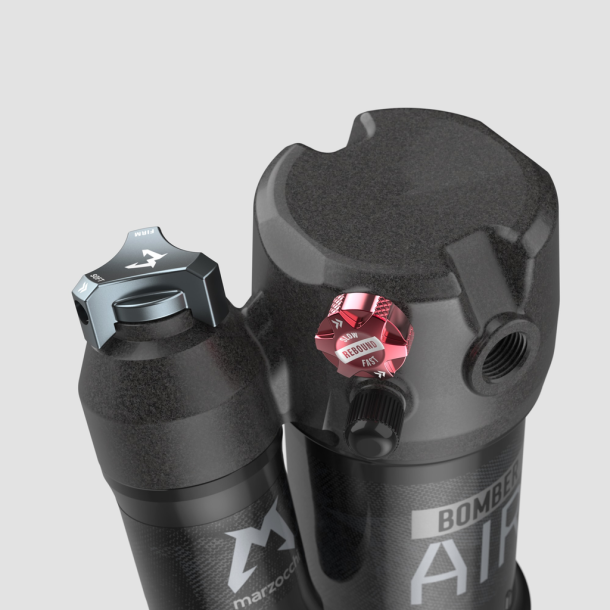 MARZOCCHI BomberAir, A, Sweep-Adj, Trunnion, Evol LV, AM, 205, 60, 0.2 Spacer, CM, RM, Rezi BV