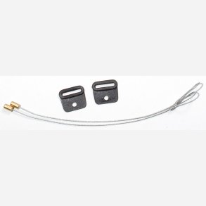 ORTLIEB Anti-Theft-Device (pair) Short Silver