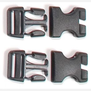 ORTLIEB Buckle Stealth Rack-Pack 25mm (2 pair)