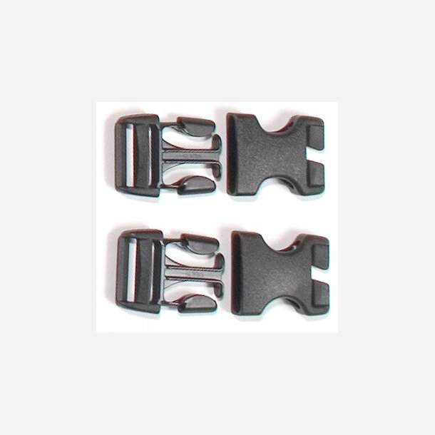 ORTLIEB Buckle Stealth Rack-Pack 25mm (2 pair)