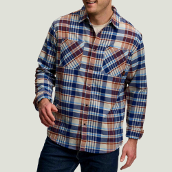 FOX Everyday Flannel LS, L, orange-blue
