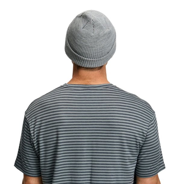 FOX Beanie Loose knit fisherman; grey