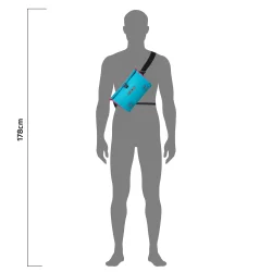 ORTLIEB Velo-Sling Cyber, 3L, cyber blue - cyber pink