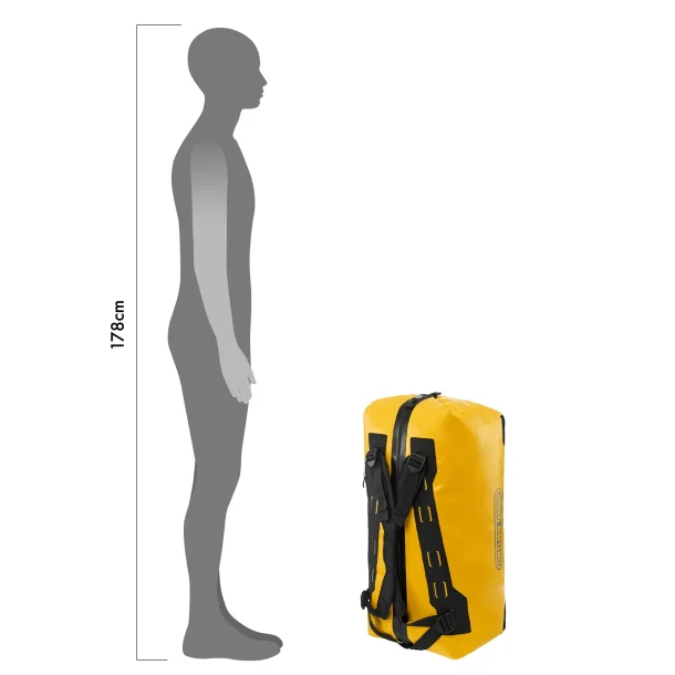 Ortlieb Duffle 85L SunYellow-Black