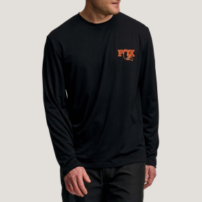 FOX TEE Textured LS, XL, black